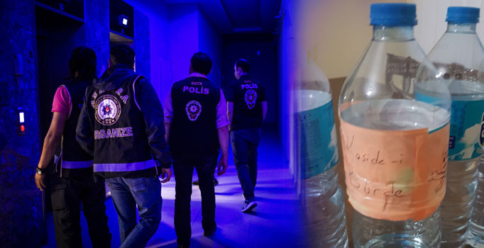 FETÖ'nün hücre evlerine operasyon: Pet şişeler içinde okunmuş su bulundu