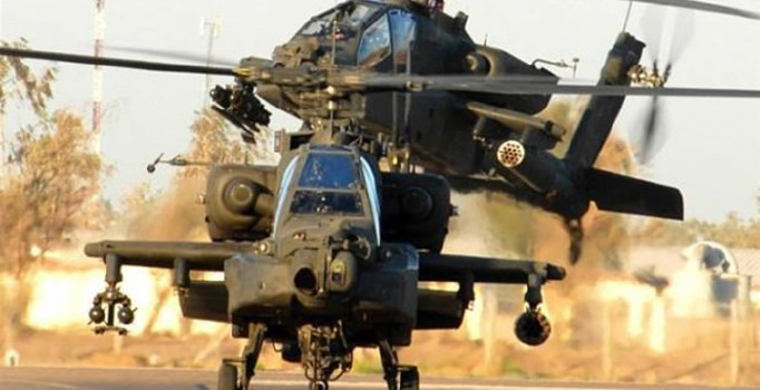 S.Arabistan helikopterinin düşürüldüğü iddia edildi