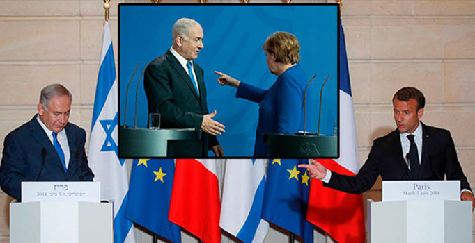Önce Merkel şimdi Macron: Netenyahu'ya ikinci soğuk duş