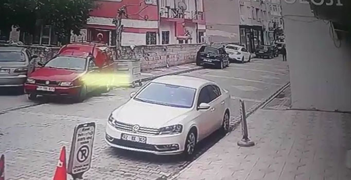 Dördüncü kattan düşen minik Gülfidan hayatta kaldı