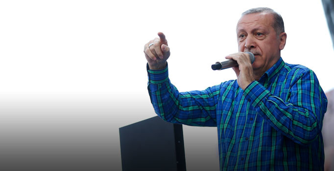 Cumhurbaşkanı Erdoğan'dan İnce'ye: Ben Başkomutanım, sen çırak bile değilsin