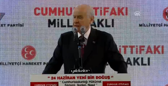 Bahçeli'den İnce'ye apolet cevabı: Anasının karnından doğmadı