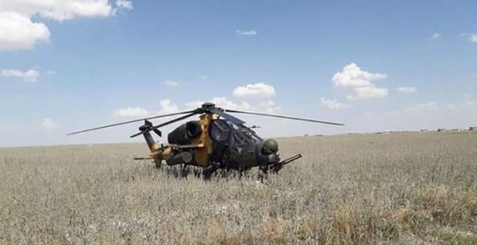 ATAK helikopteri Aksaray’a acil iniş yaptı