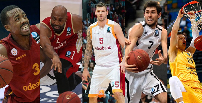 Galatasaray'ın 2 yıldızı Eurocup'ın en iyi 5'inde