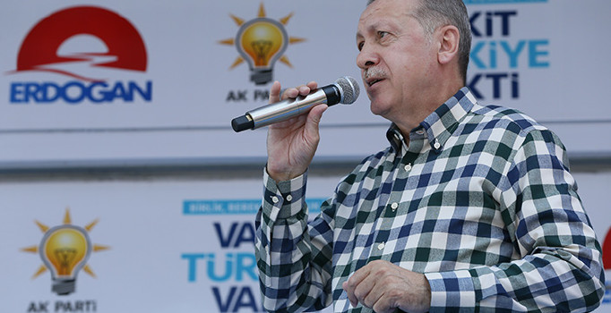 Erdoğan'dan İnce'ye çok sert eleştiri: Senin yaptığın teröre destek