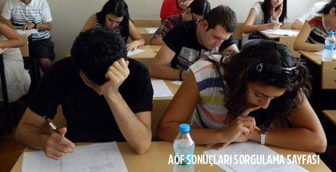AÖF sonuçları erişime açıldı