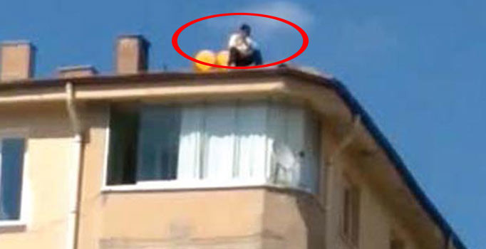 Belediye binasında intihar girişimi