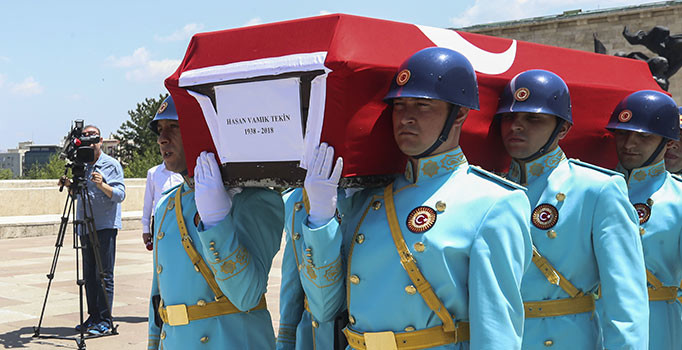 Eski vekil Hasan Vamık Tekin için TBMM'de tören