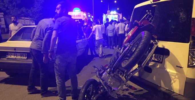 Adıyaman'da trafik kazası: 1 yaralı