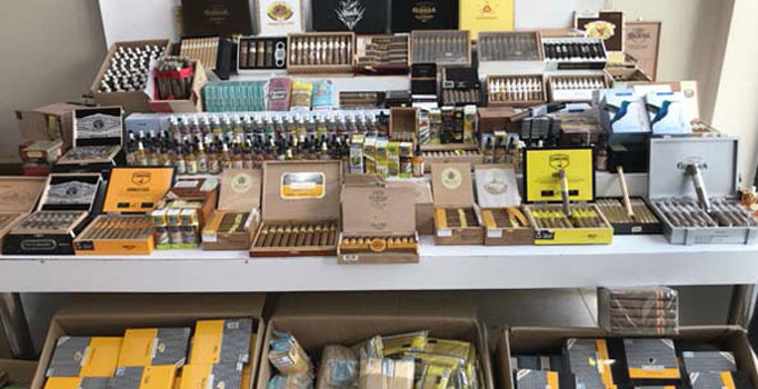 İstanbul'da milyonluk puro operasyonu