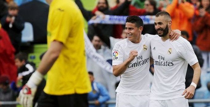 Real Madrid Getafe'yi 5-1'le geçti