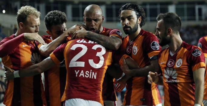 Galatasaray Mersin'de liderliği korudu