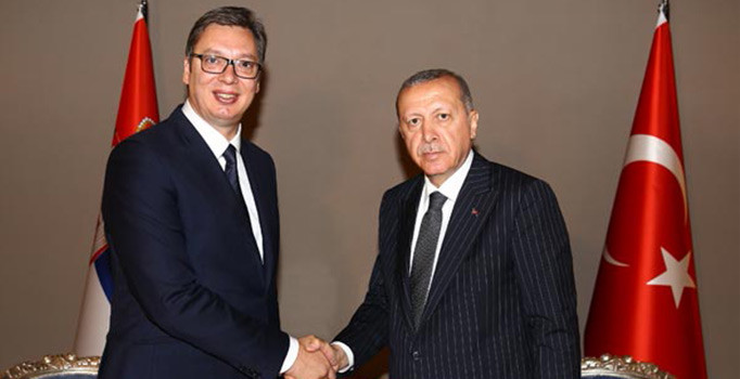 Cumhurbaşkanı Erdoğan, Vucic ile görüştü