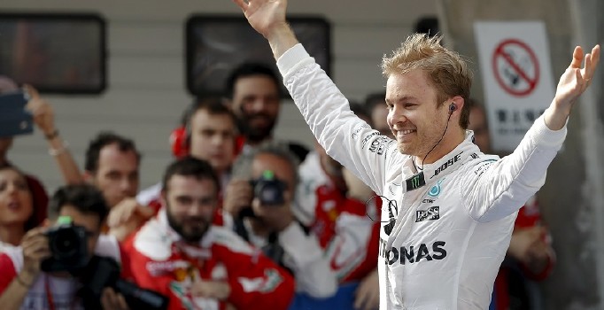 Formula 1'de Rosberg'ten üst üste 6. zafer
