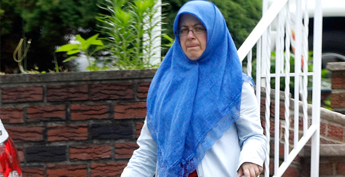 Adil Öksüz’ün eşi Aynur Öksüz ABD'de görüntülendi