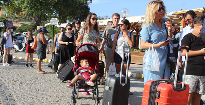 Euro yükseldi, Yunan turistler Türkiye'ye akın etti