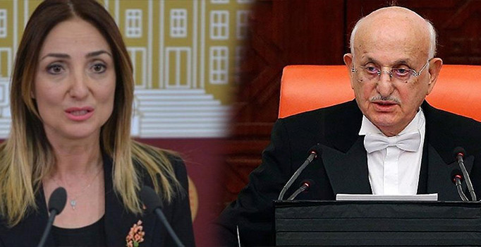 TBMM Başkanı Kahraman'dan Aylin Nazlıaka hakkında suç duyurusu