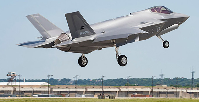 Son dakika! Türk F-35’lerinin ilk uçuşu görüntülendi