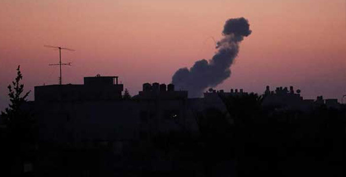 İsrail'den Gazze'ye hava saldırısı