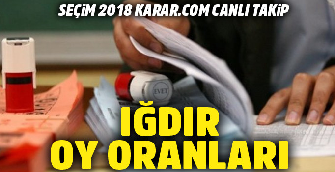 Iğdır Cumhurbaşkanlığı 24 Haziran sonuçları