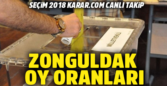 24 Haziran sonuçları | Zonguldak Cumhurbaşkanlığı seçimi oy oranı