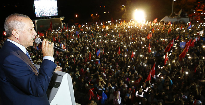 Son dakika! Erdoğan: Türkiye dünyaya demokrasi dersi verdi