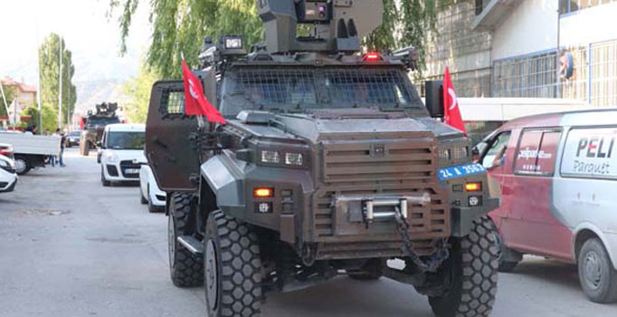 Afrin kahramanları PÖH'ler Erzincan'a döndü