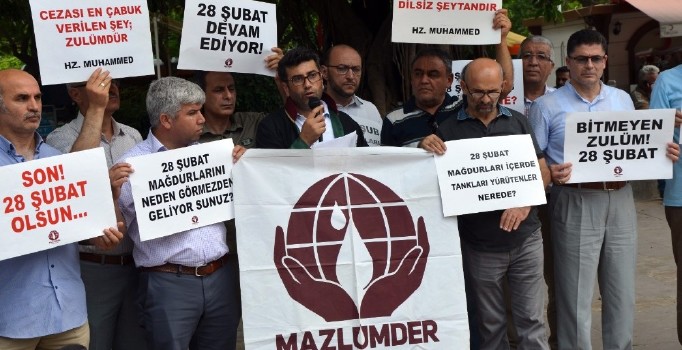 MAZLUMDER 28 Şubat mahpuslarına özgürlük istedi