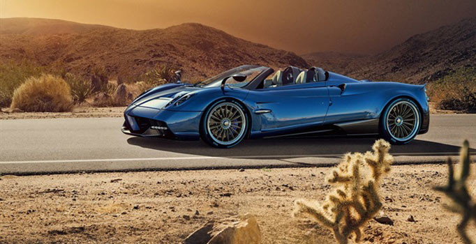 Test pilotu 12 milyon liralık Pagani’yi hurdaya çevirdi