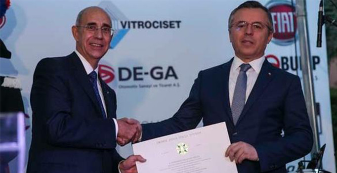 Cumhurbaşkanlığı Basın Başdanışmanı Lütfullah Göktaş’a İtalyan nişanı