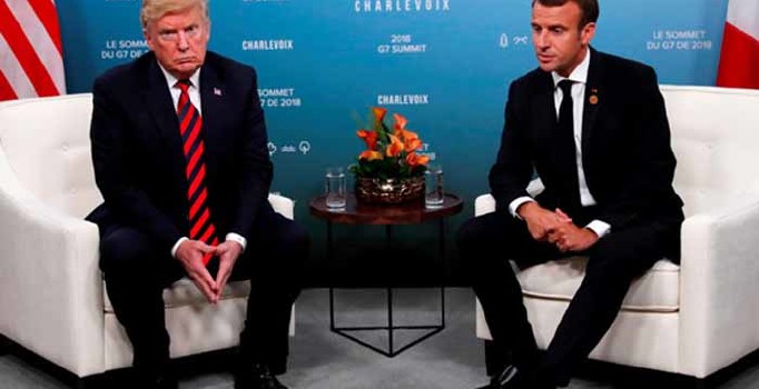 Trump'tan Macron'a: AB'den ayrılın, aramızda anlaşalım
