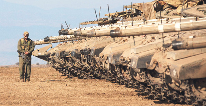 Son dakika!  İsrail tanklarını Suriye sınırına yolladı
