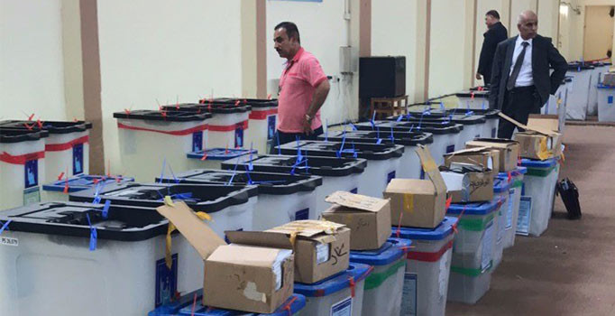 Kerkük’te seçim sonuçları elle sayımı başladı