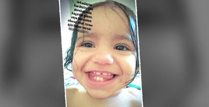 Bir kayıp bebek haberi de İzmir'den... Rüya bebek her yerde aranıyor