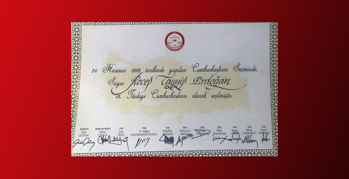 Son dakika! YSK kesin seçim sonuçlarını açıkladı (YSK seçim 2018 sonuçları)