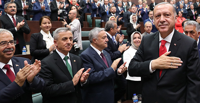 Cumhurbaşkanlığı törenine dev katılım