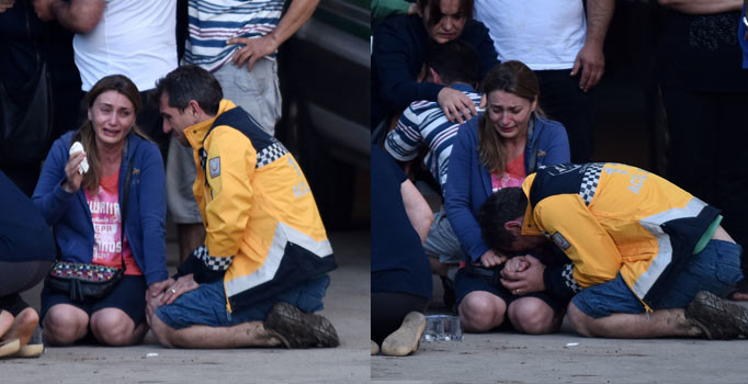 Tekirdağ faciasında kahreden anlar...