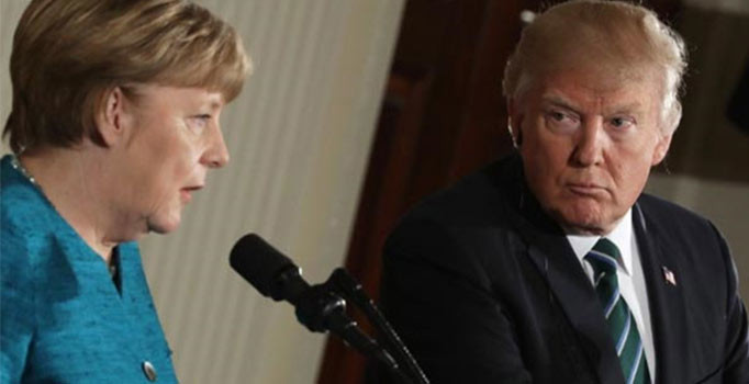 Trump'tan Almanya çıkışı: Rusya'nın esirisiniz