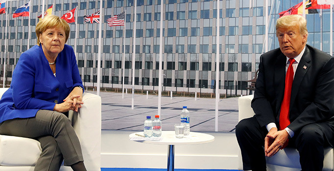 Trump Almanya'yı hedef aldı: Nasıl iyi bir tarafı olabilir ki