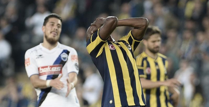 F.Bahçe'ye şampiyonluk yolunda ağır darbe