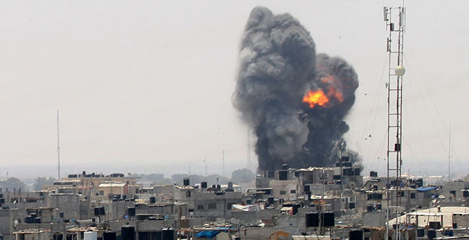 İsrail'den Gazze'ye bir saldırı daha