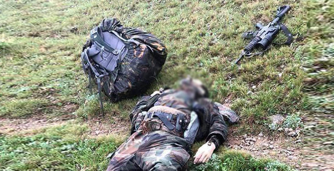 Eren'in katilinin çantasından İHA'lara karşı şemsiye çıktı