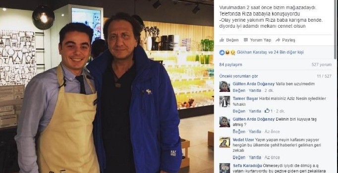 Hüsnü Çoban’la Çektiği ’Son Fotoğraf’ Sosyal Medyada 25 Bin Beğeni Aldı