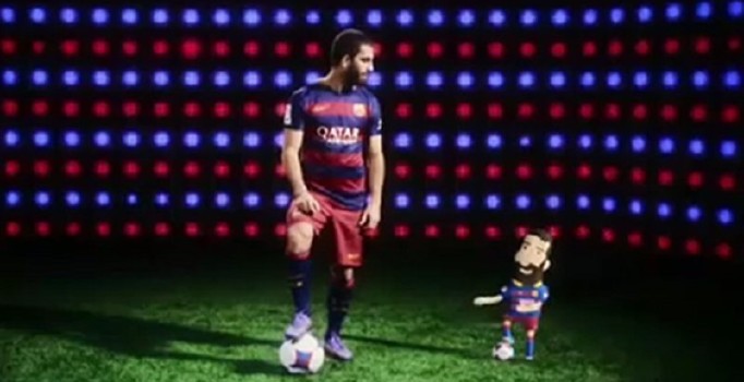Arda Turan Barcelona'nın animasyon filminde