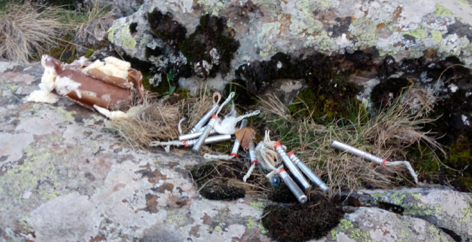 Erzurum'da PKK'ya darbe: Çok sayıda mühimmat ele geçirildi