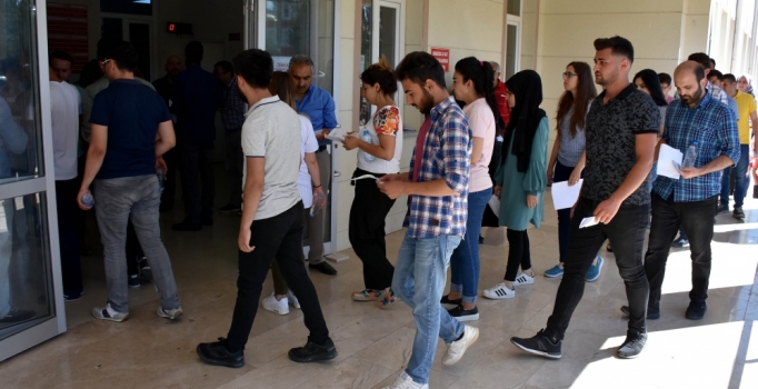 Sivas'ta KPSS heyecanı