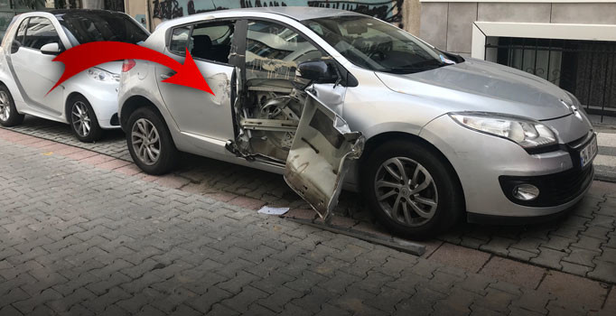 Kadıköy'de hafriyat kamyonu dehşeti: 16 aracı biçti