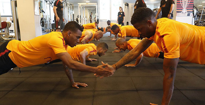 Galatasaray kuvvet çalıştı