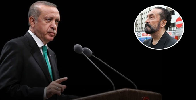 Erdoğan, FETÖ'cü zanlıyı anlatırken Adnan Oktar'a benzetti