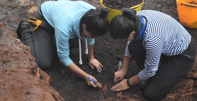 Ordu'da 2 bin 100 yıllık üç heykel bulundu